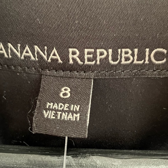 Banana Republic Women's Twill Jacket Size 8 Dark Navy Blue Lined Single Breast - Picture 3 of 11